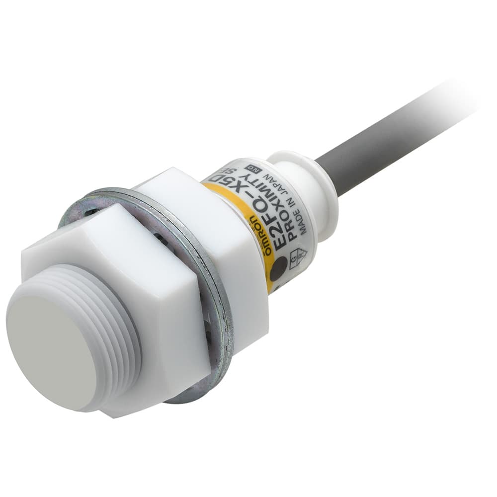 Cảm biến tiệm cận Omron E2FQ-X5D1 5M M18 Kháng hóa chất