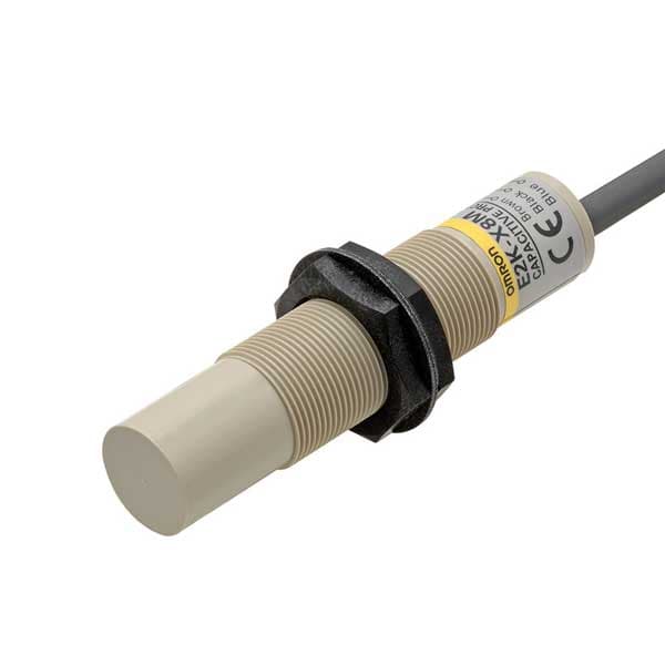 Cảm biến điện dung Omron E2K-X8ME2 2M M18 NPN NC